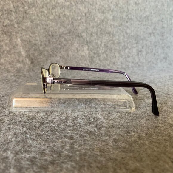 Gucci GG1721 3U6 Brown Purple Full Rim Optical/Prescription Eyeglasses Frame - Picture 11 of 16
